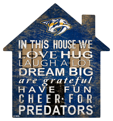 Wholesale NHL / H0880-House 12in / H0880-Nashville Predators