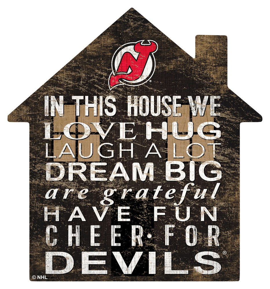 Wholesale NHL / H0880-House 12in / H0880-New Jersey Devils