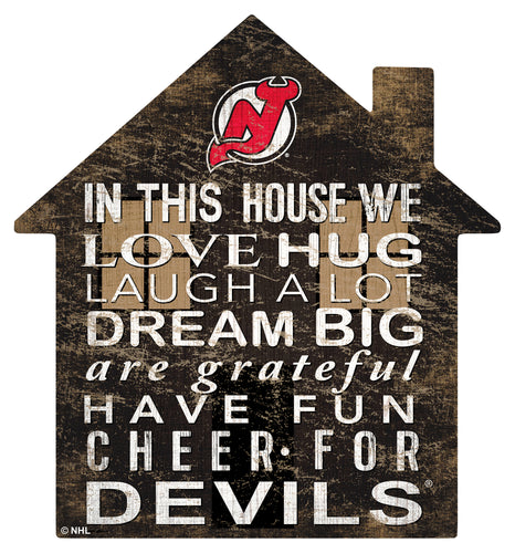 Wholesale NHL / H0880-House 12in / H0880-New Jersey Devils