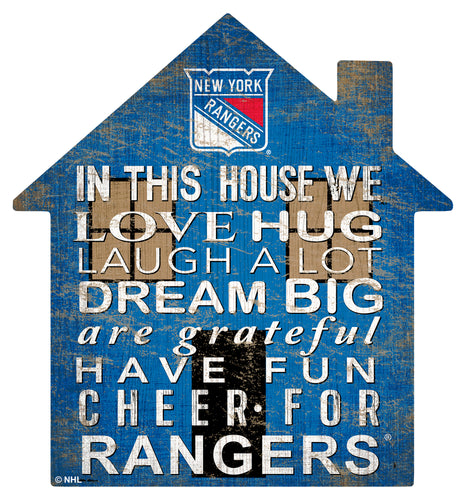 Wholesale NHL / H0880-House 12in / H0880-New York Rangers