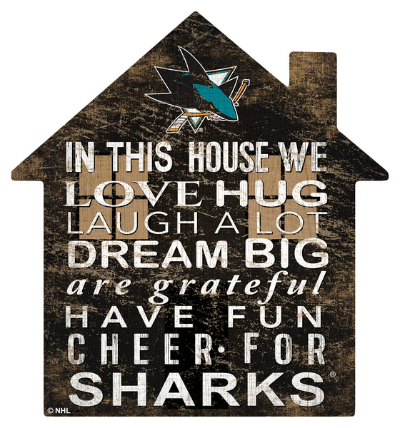 Wholesale NHL / H0880-House 12in / H0880-San Jose Sharks