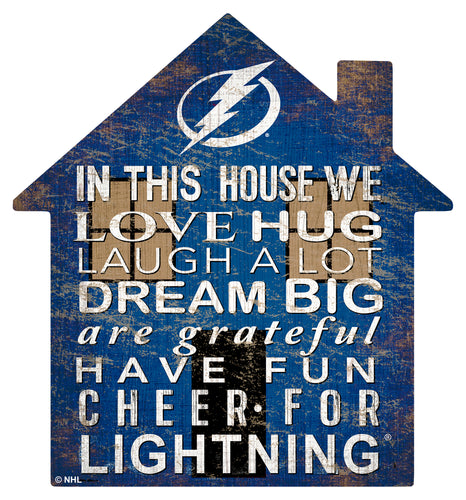 Wholesale NHL / H0880-House 12in / H0880-Tampa Bay Lightning