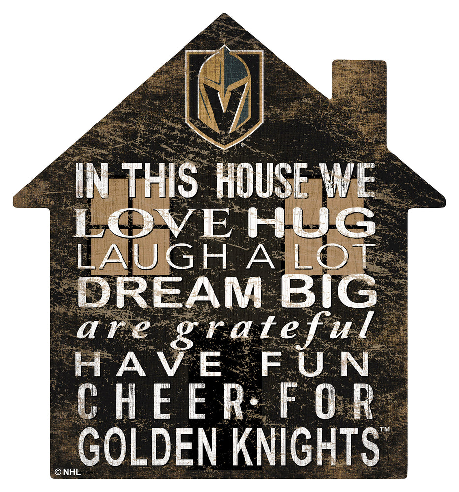 Wholesale NHL / H0880-House 12in / H0880-Vegas Golden Knights