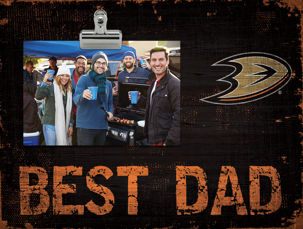 Wholesale NHL / H0893-Best Dad Clip Frame / H0893-Anaheim Ducks