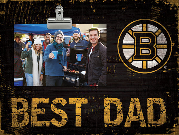 Wholesale NHL / H0893-Best Dad Clip Frame / H0893-Boston Bruins