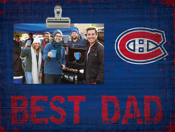 Wholesale NHL / H0893-Best Dad Clip Frame / H0893-Montreal Canadiens