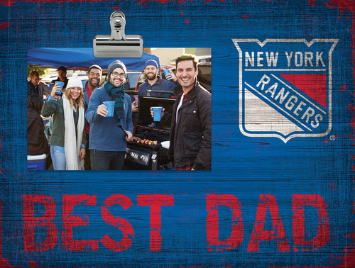 Wholesale NHL / H0893-Best Dad Clip Frame / H0893-New York Rangers