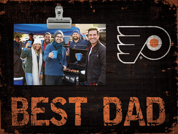 Wholesale NHL / H0893-Best Dad Clip Frame / H0893-Philadelphia Flyers