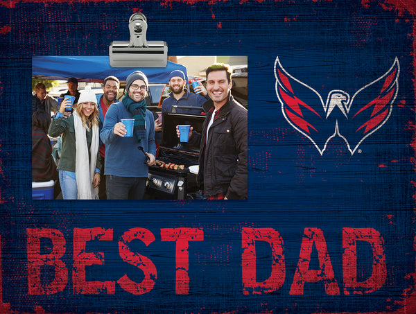 Wholesale NHL / H0893-Best Dad Clip Frame / H0893-Washington Capitals