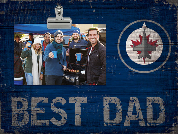 Wholesale NHL / H0893-Best Dad Clip Frame / H0893-Winnipeg Jets