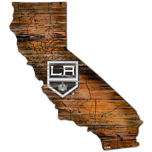 Wholesale NHL / H0894-Road Map Mini State 12in / H0894-Los Angeles Kings