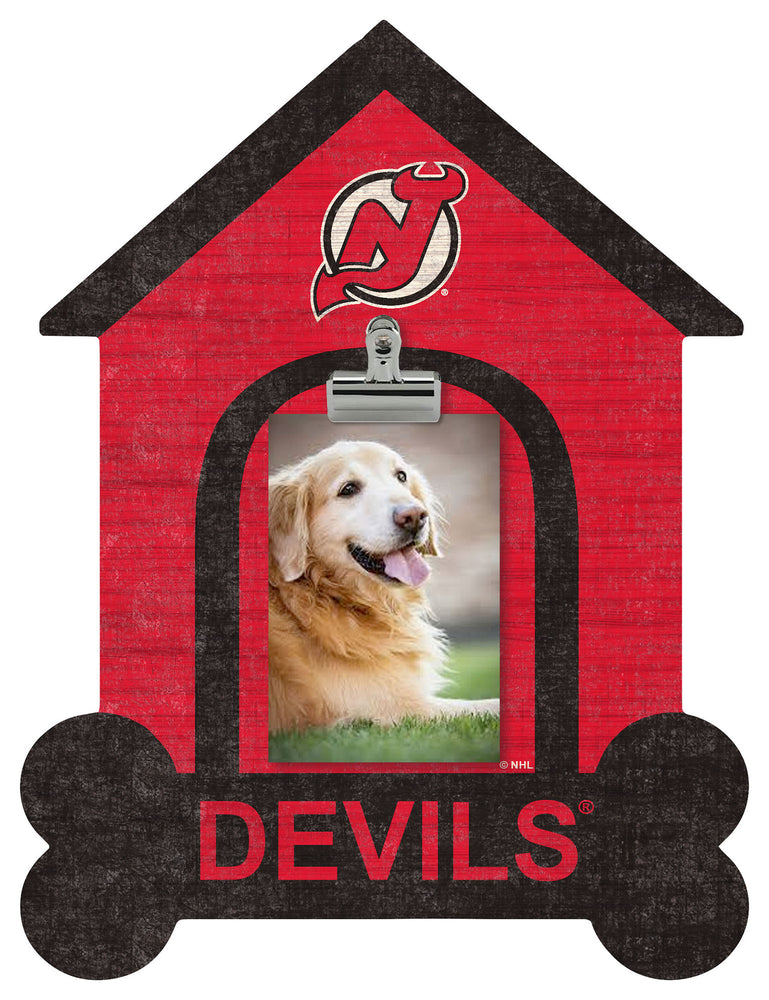 Wholesale NHL / H0895-Dog House Clip Frame / H0895-Dog House Clip Frame / H0895-New Jersey Devils