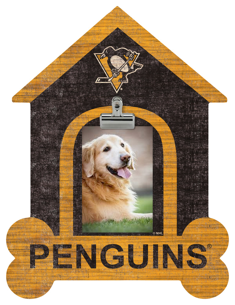 Wholesale NHL / H0895-Dog House Clip Frame / H0895-Pittsburgh Penguins