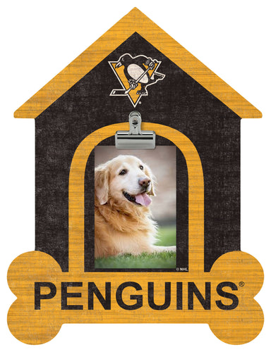 Wholesale NHL / H0895-Dog House Clip Frame / H0895-Dog House Clip Frame / H0895-Pittsburgh Penguins