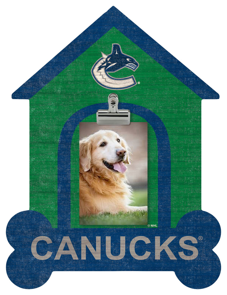 Wholesale NHL / H0895-Dog House Clip Frame / H0895-Dog House Clip Frame / H0895-Vancouver Canucks