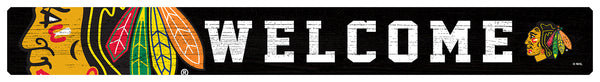 Wholesale NHL / H0909-Welcome Strip Sign 1.5x16 / H0909-Chicago Blackhawks