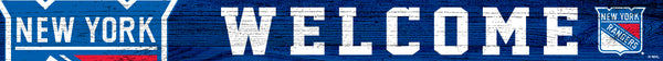 Wholesale NHL / H0895-Dog House Clip Frame / H0909-Welcome Strip Sign 1,5x16 / H0909-New York Rangers