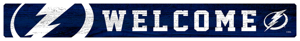 Wholesale NHL / H0909-Welcome Strip Sign 1.5x16 / H0909-Tampa Bay Lightning