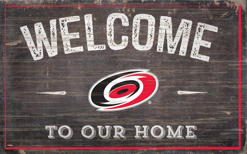 Wholesale NHL / H0913-Welcome 11x19 / H0913-Carolina Hurricanes