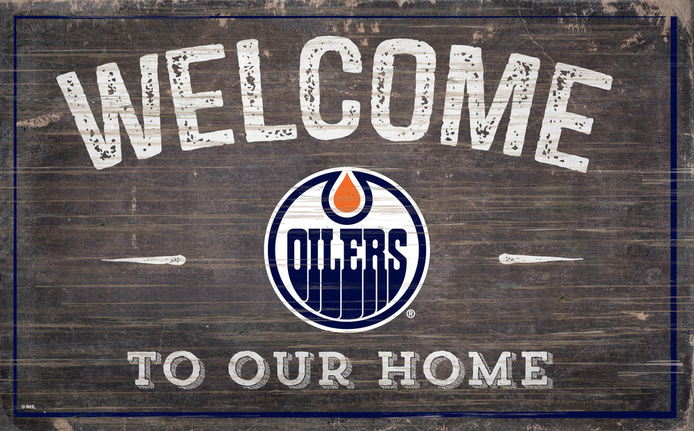 Wholesale NHL / H0913-Welcome 11x19 / H0913-Edmonton Oilers
