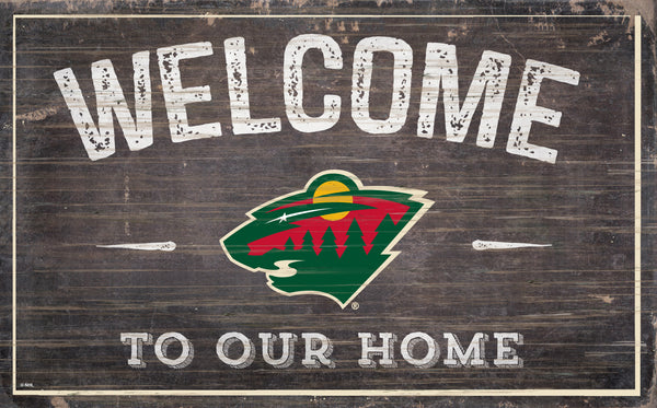 Wholesale NHL / H0913-Welcome 11x19 / H0913-Minnesota Wild