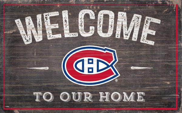 Wholesale NHL / H0913-Welcome 11x19 / H0913-Montreal Canadiens