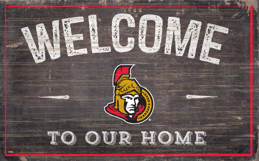 Wholesale NHL / H0913-Welcome 11x19 / H0913-Ottawa Senators