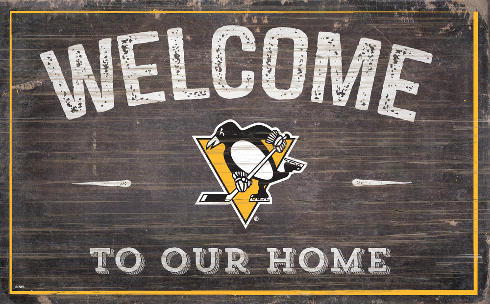 Wholesale NHL / H0913-Welcome 11x19 / H0913-Pittsburgh Penguins