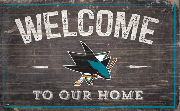 Wholesale NHL / H0913-Welcome 11x19 / H0913-San Jose Sharks