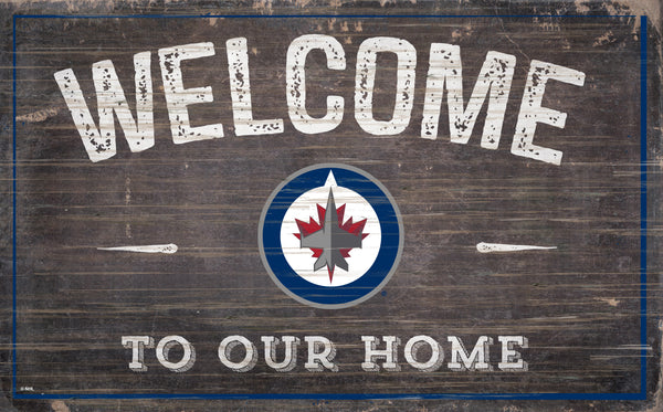 Wholesale NHL / H0913-Welcome 11x19 / H0913-Winnipeg Jets