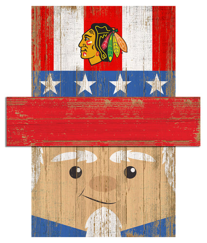 Wholesale NHL / H0917-Uncle Sam Head / H0917-Chicago Blackhawks