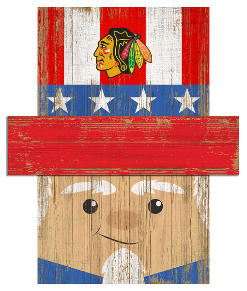 Wholesale NHL / H0917-Uncle Sam Head / H0917-Chicago Blackhawks