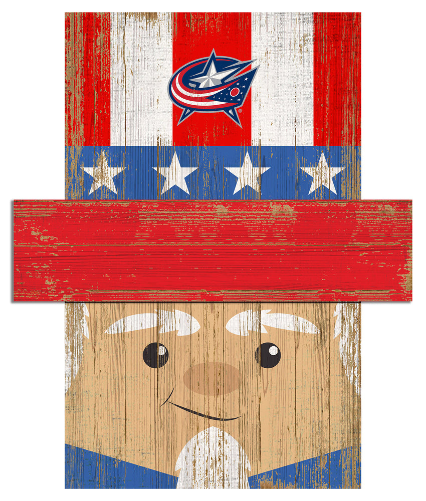 Wholesale NHL / H0917-Uncle Sam Head / H0917-Columbus Blue Jackets