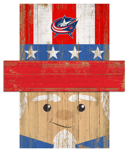 Wholesale NHL / H0917-Uncle Sam Head / H0917-Columbus Blue Jackets