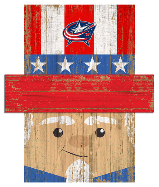 Wholesale NHL / H0917-Uncle Sam Head / H0917-Columbus Blue Jackets