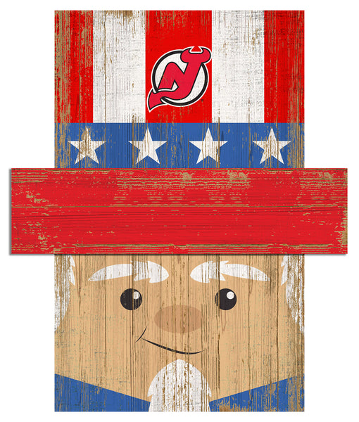 Wholesale NHL / H0917-Uncle Sam Head / H0917-New Jersey Devils