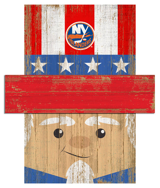 Wholesale NHL / H0917-Uncle Sam Head / H0917-New York Islanders