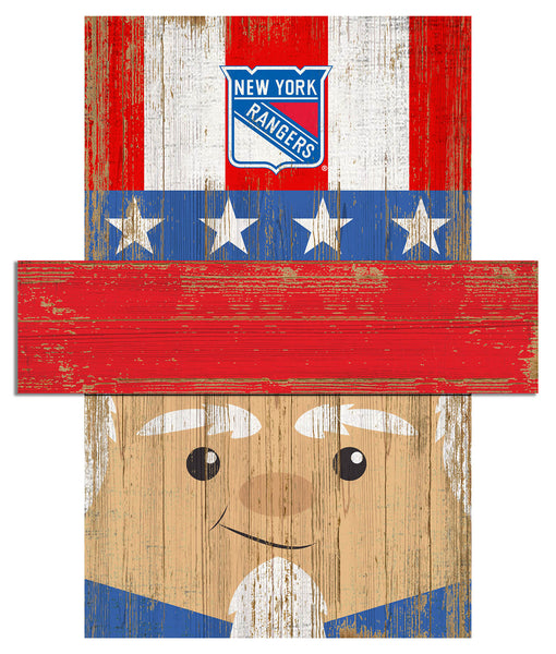 Wholesale NHL / H0917-Uncle Sam Head / H0917-New York Rangers