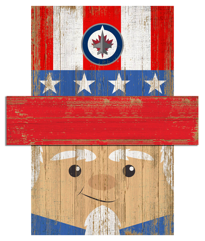 Wholesale NHL / H0917-Uncle Sam Head / H0917-Winnipeg Jets