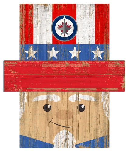 Wholesale NHL / H0917-Uncle Sam Head / H0917-Winnipeg Jets