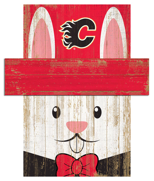 Wholesale NHL / H0918-Easter Bunny Head / H0918-Calgary Flames