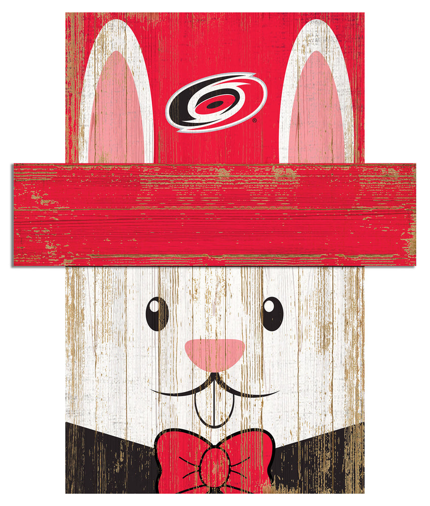 Wholesale NHL / H0918-Easter Bunny Head / H0918-Carolina Hurricanes