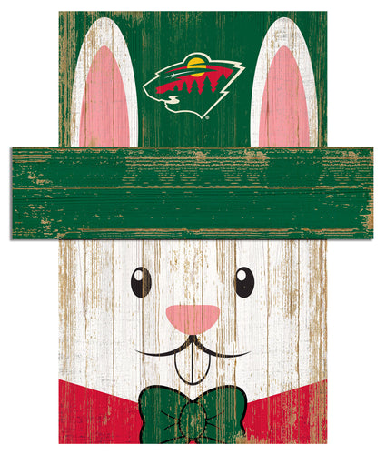 Wholesale NHL / H0918-Easter Bunny Head / H0918-Minnesota Wild