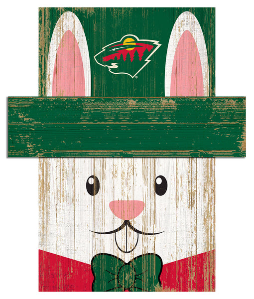 Wholesale NHL / H0918-Easter Bunny Head / H0918-Minnesota Wild