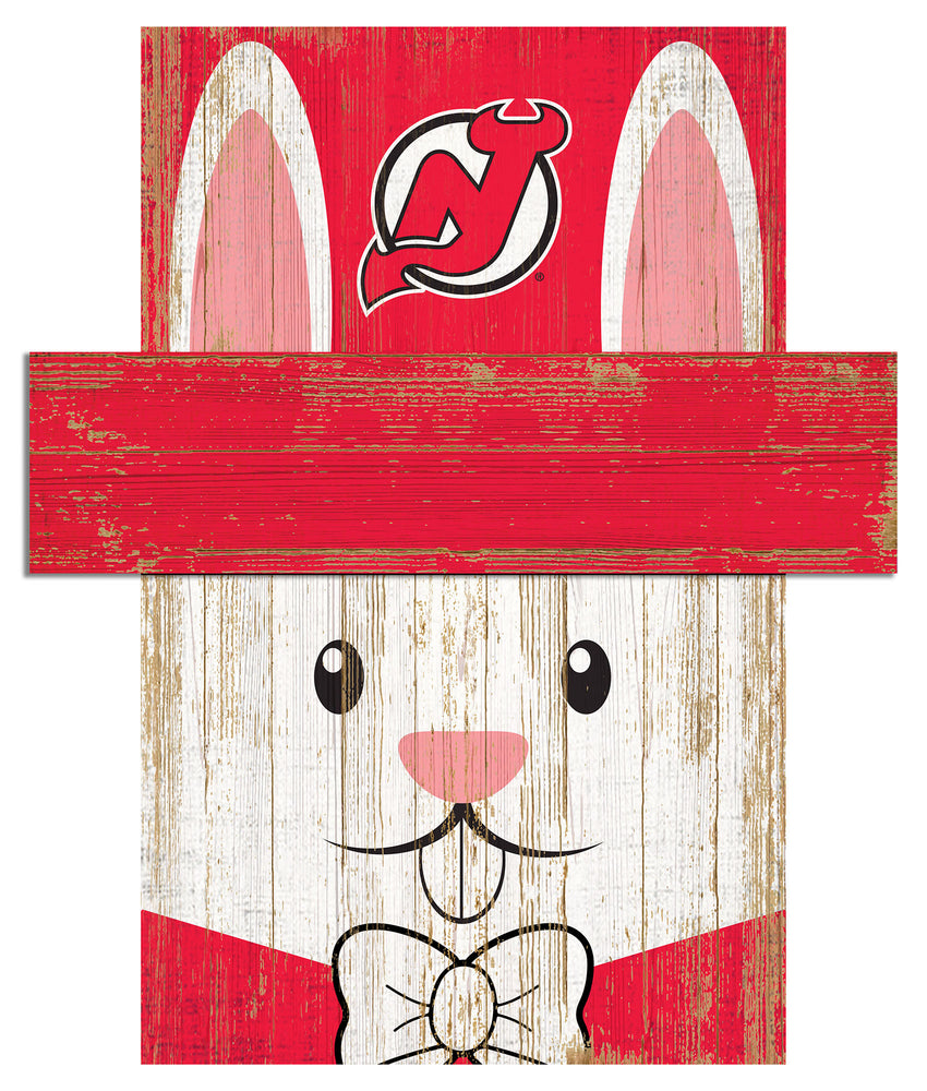 Wholesale NHL / H0918-Easter Bunny Head / H0918-New Jersey Devils