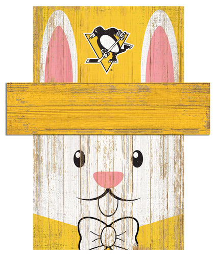 Wholesale NHL / H0918-Easter Bunny Head / H0918-Pittsburgh Penguins