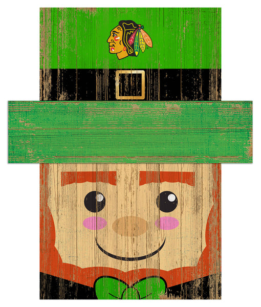 Wholesale NHL / H0919-Leprechaun Head / H0919-Chicago Blackhawks
