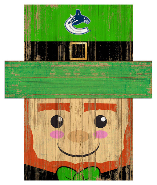 Wholesale NHL / H0919-Leprechaun Head / H0919-Vancouver Canucksd