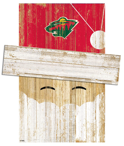 Wholesale NHL / H0920-Santa Head / H0920-Minnesota Wild