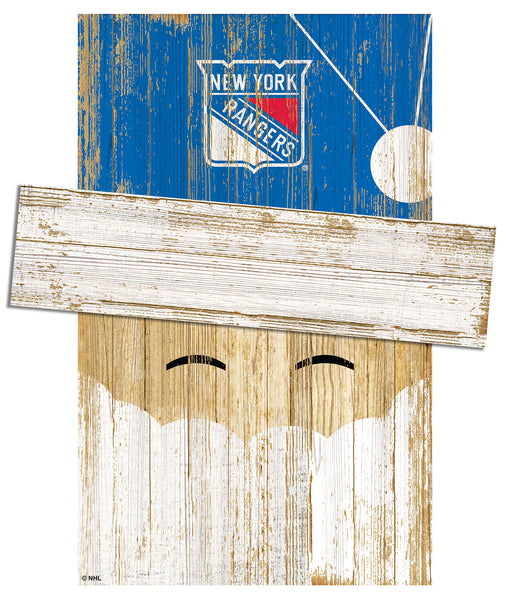 Wholesale NHL / H0920-Santa Head / H0920-New York Rangers